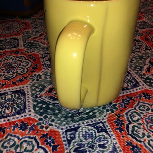 New Rae Dunn Yellow Crack Me Up Mug - Picture 4 of 5